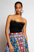 Strapless  Corset Top - Black